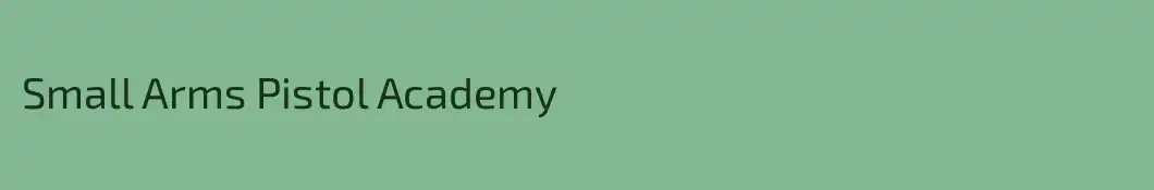 Small Arms Pistol Academy